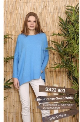 PULL	OVERSIZE	COL	BATEAU € 79,99